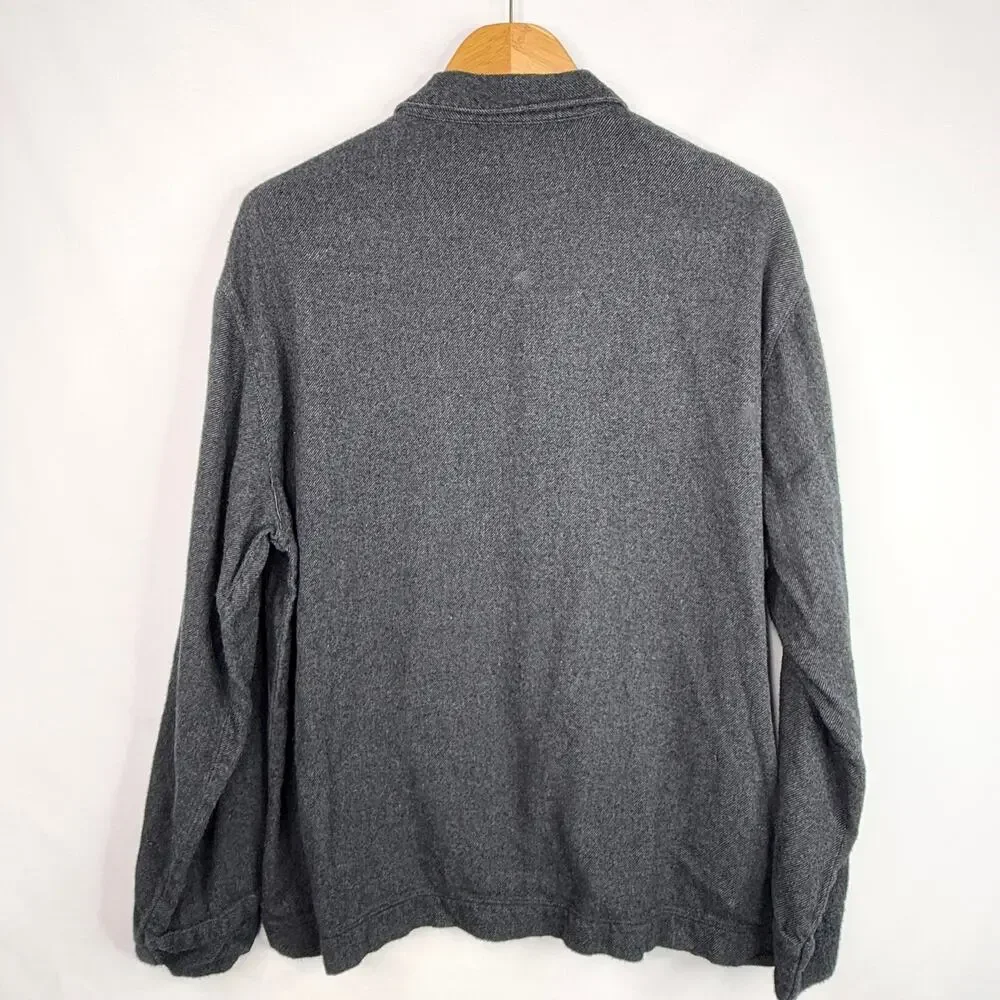 Banana Republic 100% Cotton Grey Button Down Shirt M